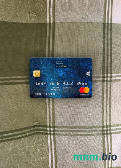 Jordan bank of Jordan wygląd zdjęcia mastercard skan PSD + zdjęcie